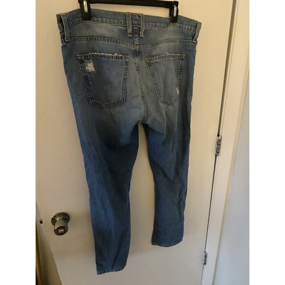 - Current Elliott Womens 30 Fling Tattered Destroy Boyfriend Jeans Medium … - Picture 5 of 6